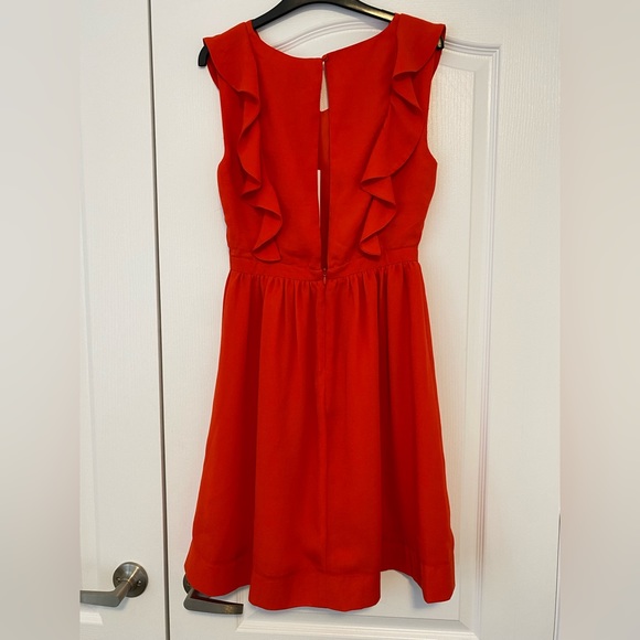 BNWT Ichi dress size US 6 in orange - Picture 2 of 4